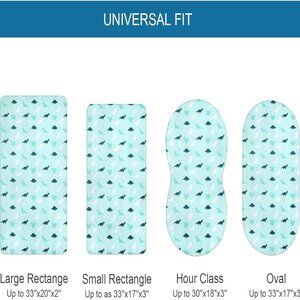 NWOT❗️2 Pack❗️Bassinet Universal Fit Dinousaur Sheet
